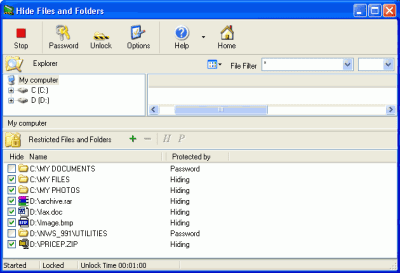 Hide Files & Folders 3.5 Hide Files & Folders 3.5