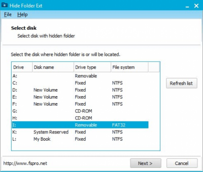 Hide Folder Ext 1.5.1 + код активации