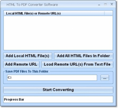 HTML To PDF Converter 7.0