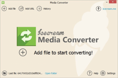 IceCream Media Converter 1.56 IceCream Media Converter 1.56