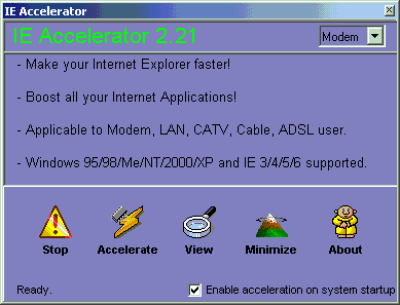 IE Accelerator 3.12