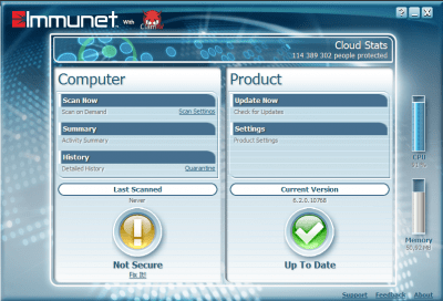 Immunet 6.2.0 Build 10768