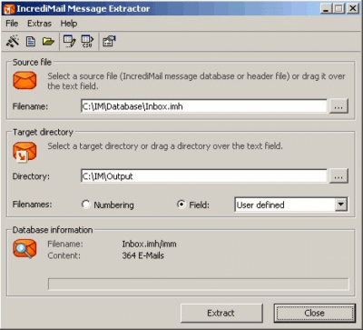 IncrediMail Message Extractor 1.22 IncrediMail Message Extractor 1.22