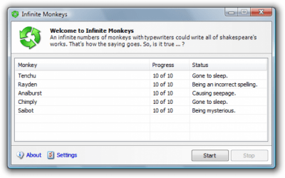 Infinite Monkeys 1.00