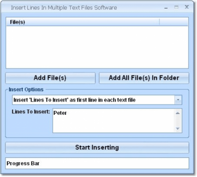 Insert Lines In Multiple Text Files 7.0 + ключ активации Insert Lines In Multiple Text Files 7.0 + ключ активации