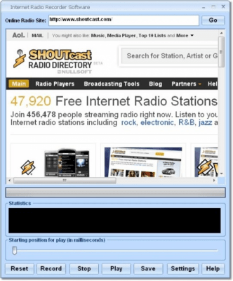 Internet Radio Recorder Software 7.0