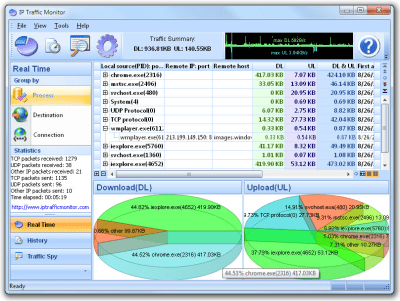 IP Traffic Monitor 2.1 + лицензионный ключ