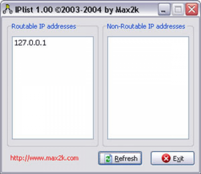 IPlist 1.00