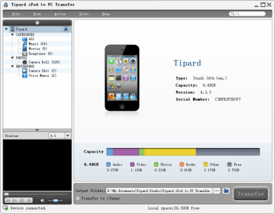 iPod to PC Transfer Standard 6.1.10