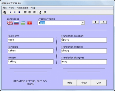 Irregular Verbs 7.0