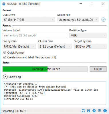 Iso2Usb 0.1.5.0