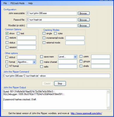 John the Ripper 1.9.0 Jumbo 1