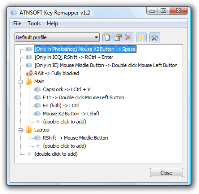 ATNSoft Key Remapper 1.13 + key