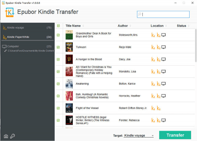 Kindle Transfer 1.0.2.221 + crack