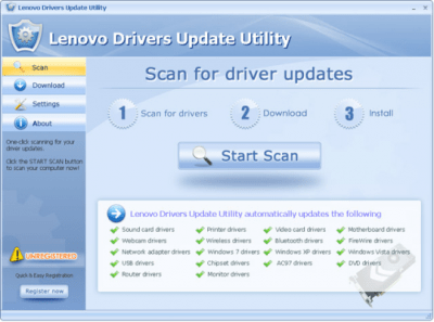 Lenovo Drivers Update Utility 3.3 + код активации