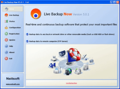 Live Backup Now 5.0