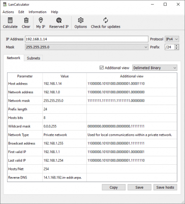 LizardSystems LanCalculator 2.0.1.58 + кряк