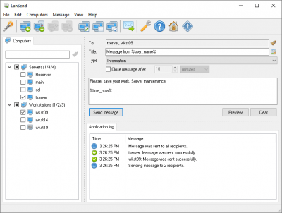 LizardSystems LanSend 21.07 + ключ активации LizardSystems LanSend 21.07 + ключ активации