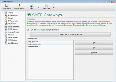 Local SMTP Server Pro 5.26.0.93 + код активации