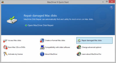 MacDrive Standard 9.3.2.6 MacDrive Standard 9.3.2.6