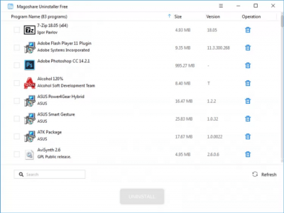 Magoshare Uninstaller Free 2.7