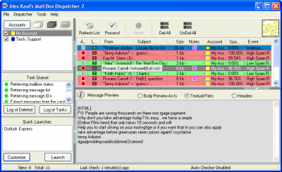 Mail Box Dispatcher 2.30