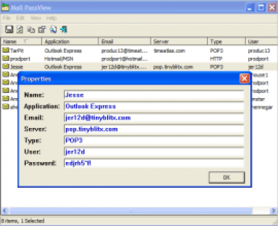 Mail PassView 1.86