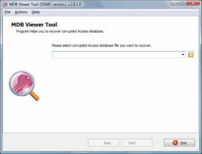 MDB Viewer Tool 2.0.1 MDB Viewer Tool 2.0.1