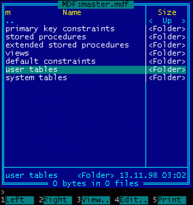 MDF Reader for MS-SQL 7/2k 1.5