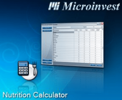 Microinvest Nutrition Calculator 3.07.003