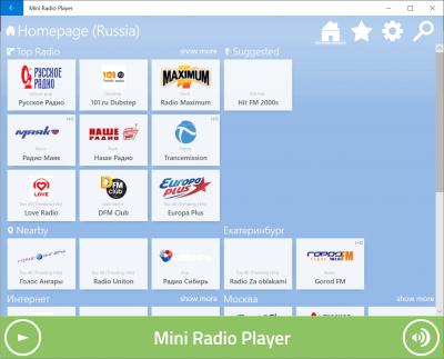 Mini Radio Player 6.1.5.0