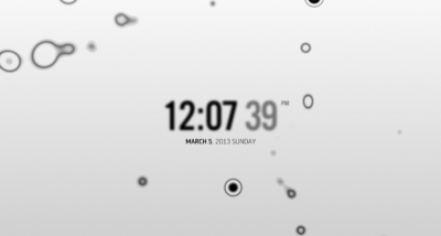 Molecular White Screensaver 1.0 Molecular White Screensaver 1.0