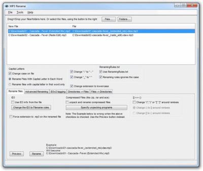 MP3 Rename 8.3.2.0