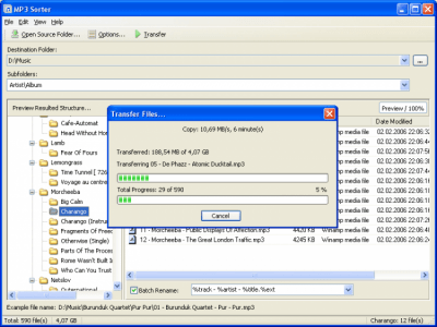 MP3 Sorter 1.2.0.66 last