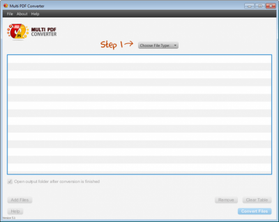 Multi PDF Converter 5.4