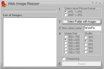 Multiple Web Image Resizer 1.1