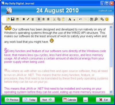 My Daily Digital Journal 2.6 My Daily Digital Journal 2.6