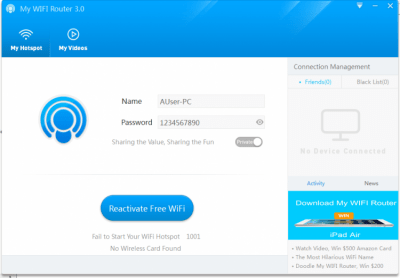 My WIFI Router 3.0.64