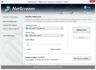 NetScream 2.5.26.2014 + crack
