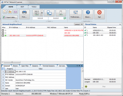 MiTeC Network Scanner 5.6.0