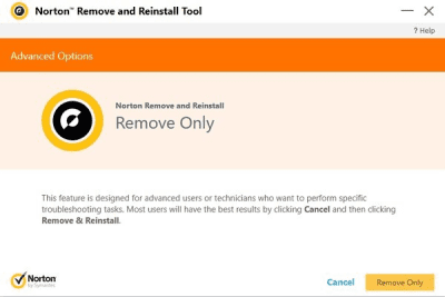 Norton Remove and Reinstall 4.5.0.157