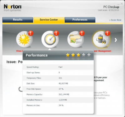 Norton PC Checkup 3.0.4.51