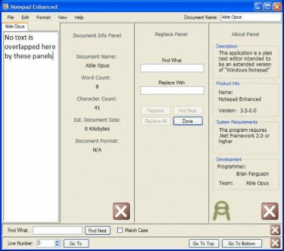 Notepad Enhanced 9.5.9 Notepad Enhanced 9.5.9