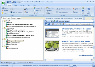 Offline Explorer Enterprise 5.9 SR3 + keygen