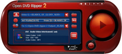 Open DVD ripper 3.90 + key