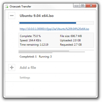 Orzeszek Transfer 2.5 Orzeszek Transfer 2.5