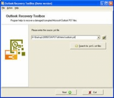 Outlook Recovery Toolbox 4.1.2.11 Outlook Recovery Toolbox 4.1.2.11