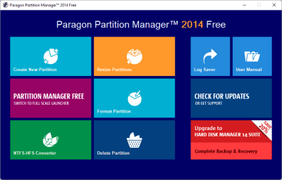 Paragon Partition Manager 2014 10.1.21.236