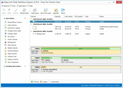 Partition Expert Free Edition 5.3.4