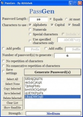 PassGen 1.3.1